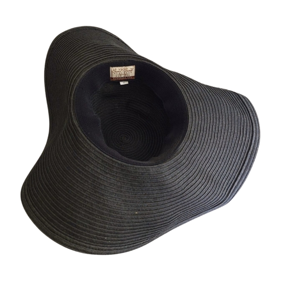 Sun N Sand Women's Oversized Dark Grey Floppy Sun Hat One Size - Picture 5 of 9